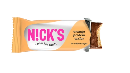 Zestaw 6x N!CK'S Nicks Protein Wafer Orange Proteinowy Wafelek Pomarańczowy bez cukru 40g