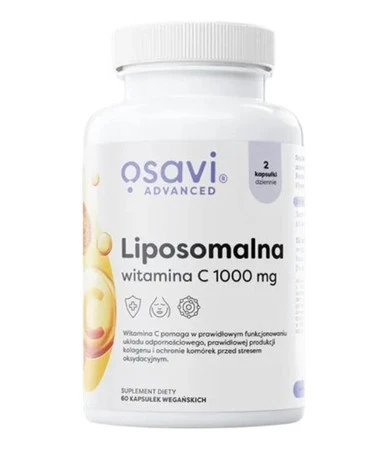 Osavi Liposomalna Witamina C 1000 mg - 60 kaps.