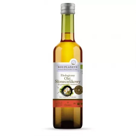 BIO PLANETE OLEJ DO GOTOWANIA I SMAŻENIA BIO 500 ml