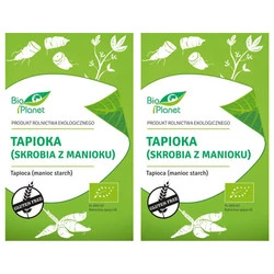 Zestaw 2x Bio Planet − Tapioka, skrobia z manioku bezglutenowa BIO − 800 g