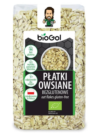 BIOGOL PŁATKI OWSIANE BEZGLUTENOWE BIO 300 g