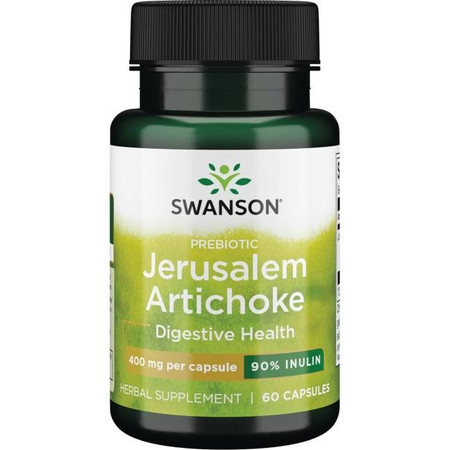 Swanson − Jerusalem Artichoke, słonecznik bulwiasty 400 mg − 60 kaps.
