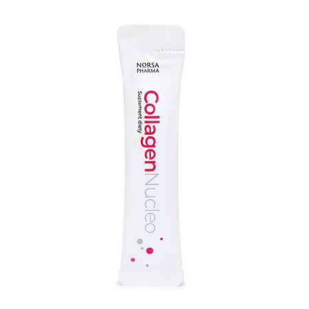 Norsa Pharma Collagen Nucleo mix kolagenów 30 saszetek smak malina