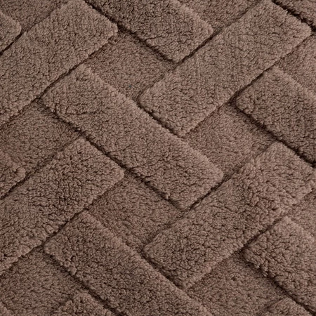 KOC D91 CARO 170 X 210 CM CIEMNOBEŻOWY