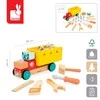 Janod Ciężarówka do składania do ciągnięcia Brico ‘Kids 2+