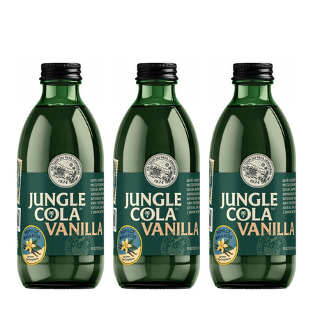 Zestaw: 3x Jungle Cola Vanilia 330ml