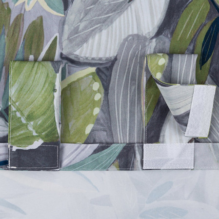 Zasłona gotowa Garden 20 na Szelkach 155 x 220 cm, Zielony