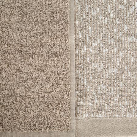 Komplet Ręczników 2 37 x 25 x 10 cm, Jasnobrązowy