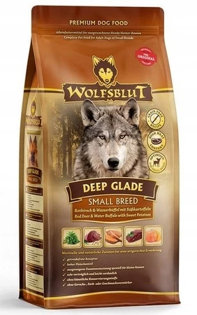 Wolfsblut Dog Deep Glade Small – jeleń i bawół 7,5 kg – bezzbożowa karma dla małych ras