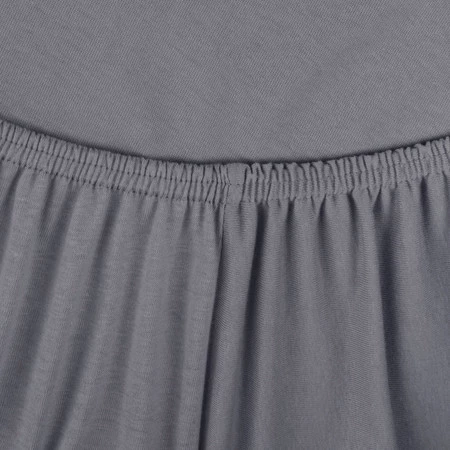 Prześcieradło Jersey3 90 x 200 x 25 cm, Ciemnostalowy