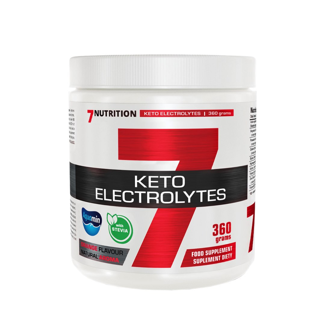 7NUTRITION Keto Electrolytes Elektrolity 360 g smak pomarańcza - Nabea.pl