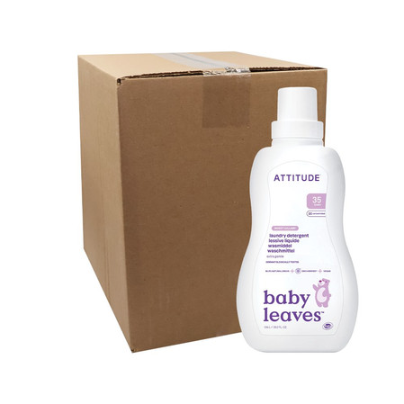 Attitude BABY LEAVES™, Sweet Lullaby, Płyn do prania ubranek dziecięcych, 1050 ml