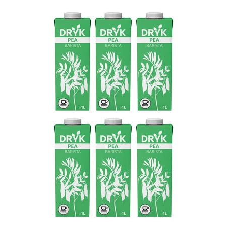 Zestaw 6x DRYK Pea Barista Napój grochowy 1000 ml