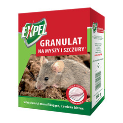 EXPEL Granulat na myszy i szczury 140 g