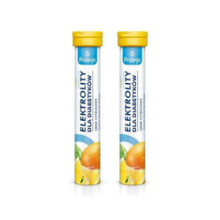 Zestaw: 2x Protego Elektrolity dla Diabetyków 20tabl.