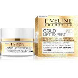 Gold Lift Expert 60+ luksusowy odmładzający krem-serum z 24k złotem dzień/noc 50ml
