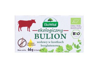 EkoWital − Bulion wołowy w kostkach bezgl. BIO − 66 g