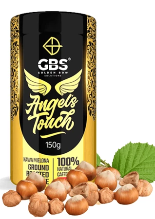 GBS KAWA MIELONA ANGEL'S TOUCH 150g smak orzech