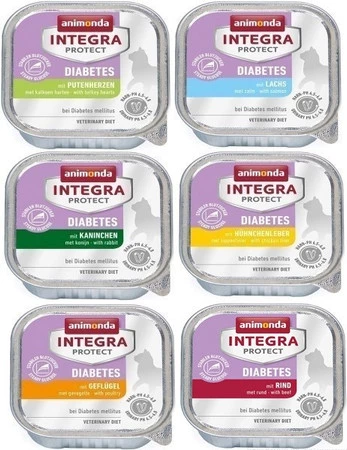 ANIMONDA INTEGRA Protect DIABETES Serca indyka dla kota 100g