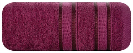 Ręcznik Mila (13), 70 x 140 cm, Amarantowy