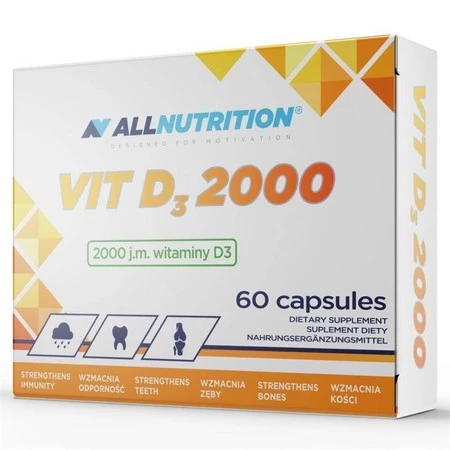 Allnutrition − Witamina D3 2000 − 60 kaps.