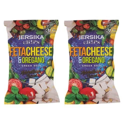 Zestaw 2x Chipsy ziemniaczane o smaku sera sałatkowego z oregano 90 g