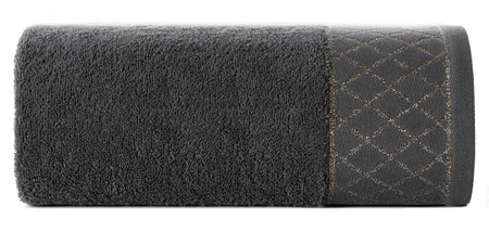 Ręcznik Layla (05), 50 x 90 cm, Stalowy
