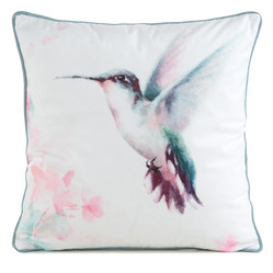 POSZEWKA VELVET 138 45 X 45 CM KREMOWY