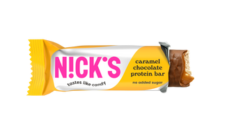 N!CK'S Nicks Caramel Chocolate Protein Bar Baton proteinowy o smaku karmelu 50g
