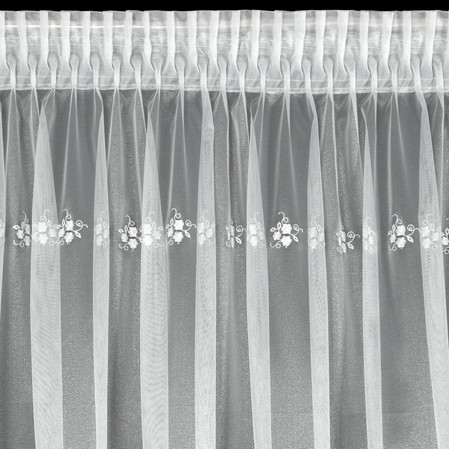 FIRANA GOTOWA DEK 400 X 160 CM BIAŁY