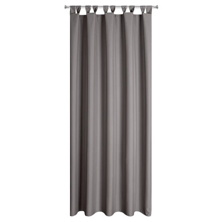 ZASŁONA GOTOWA GARDEN NA SZELKACH 155 X 200 CM STALOWY