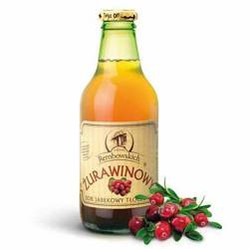 Sok jabłkowy tłoczony z żurawiną 250 ml