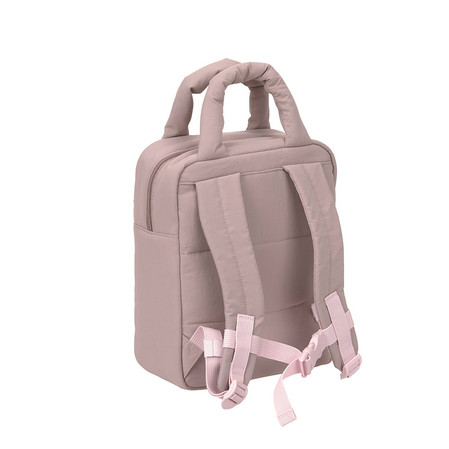 Lassig Plecak dla dziecka mini kwadratowy Minoa crinkled nylon powder rose