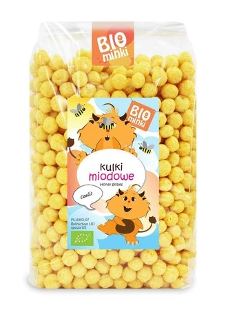 KULKI MIODOWE BIO 300 g - BIOMINKI