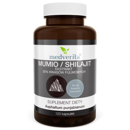 Medverita Shilajit 120 kapsułek mumio
