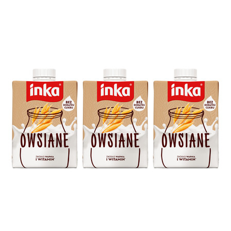 Zestaw: 3x Inka napój owsiany 500 ml