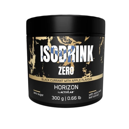 HORIZON by ActivLab Isodrink Zero słój 300 g smak czarna porzeczka z jabłkiem