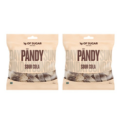 Zestaw: 2x Pandy Żelki Sour smak Cola bez cukru 50 g