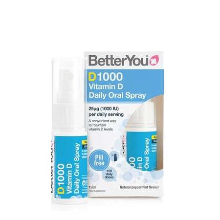 BetterYou − DLUX 1000 Witamina D w sprayu − 15 ml