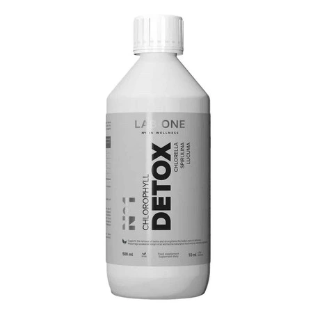 N°1 Chlorophyll Detox suplement diety wspomagający oczyszczanie organizmu 500ml