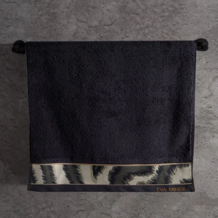 Ręcznik Eva 24 50 x 90 cm, Czarny