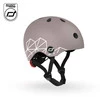 SCOOTANDRIDE Kask XXS-S dla dzieci 1-5 lat Brown Lines
