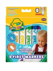 Flamastry zmywalne 8 kolorów Mini Kids 8324 Crayola