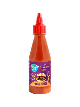 TerraSana Sos z ostrej papryki chili Sriracha bezglutenowy BIO 250 g