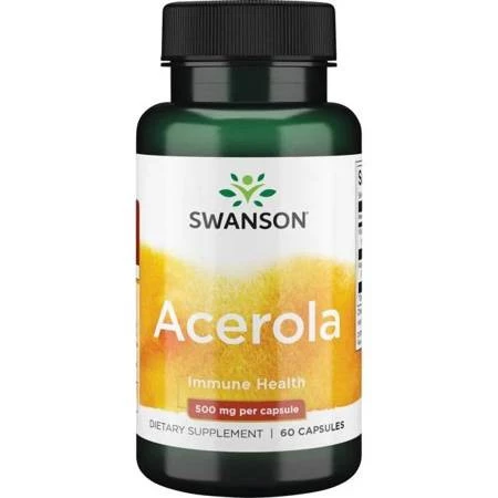 Swanson Acerola 500 Mg 60 K Wzmacnia Odporność
