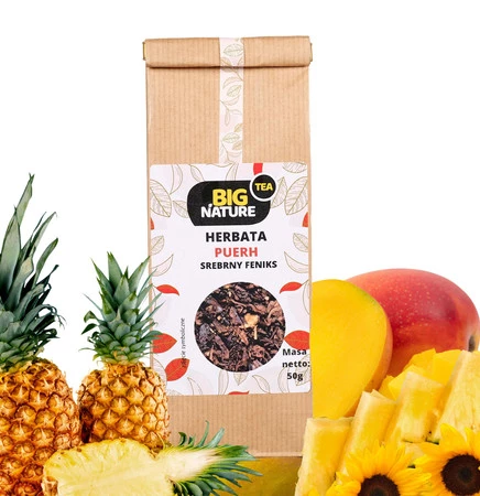 Herbata PUERH SREBRNY FENIKS 50g