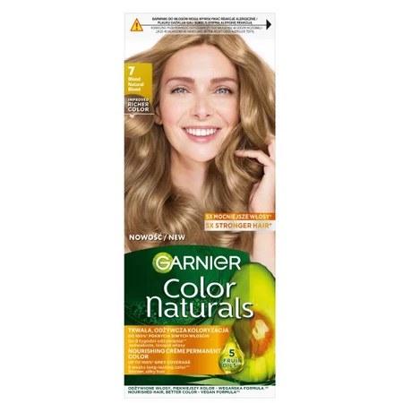 Color Naturals Creme krem koloryzujący do włosów 7 Blond