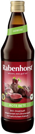 SOK Z BURAKÓW CZERWONYCH NFC BIO 750 ml - RABENHORST