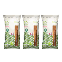 Zestaw: 3x PALUSZKI ORKISZOWE PEŁNOZIARNISTE NATURALNE BIO 150 g - ENVOY
