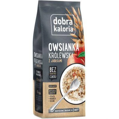 Dobra Kaloria − Owsianka królewska z jabłkami − 320 g